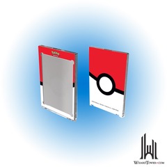 1Touch Magnetic Holder 35pt Edge Printed (Poke Ball)